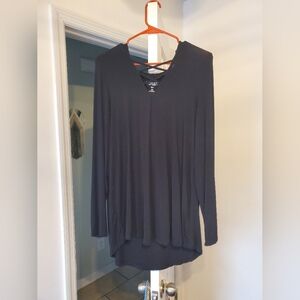 Torrid Hooded Long Sleeve Top